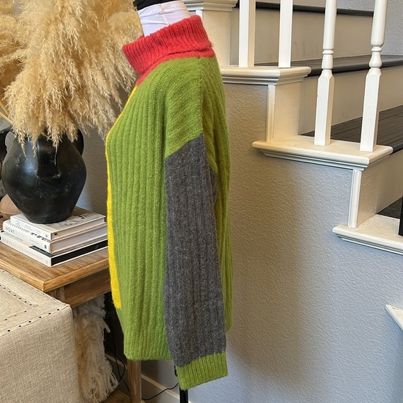 Anthropologie Callahan Cable Knit Long Sleeve Cowl Neck Sweater S - Picture 5 of 7